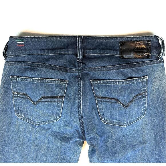 Diesel Dark Blue Louvely Stretch Denim Jeans Women's W: 28 L: 32 Read‎ - Picture 10 of 12